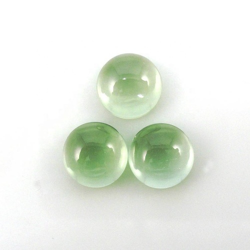 10mm Green Amethyst Round Cabochon Loose Gemstones