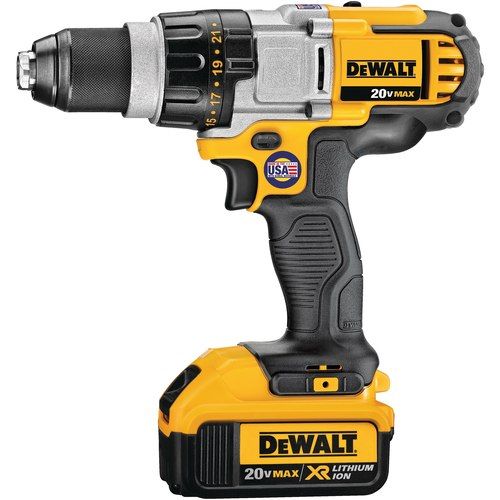 Yellow Dewalt Dcd980M2 Drill