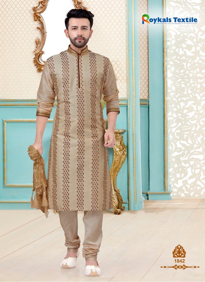 Festive Wear Mens Vol 1 Designer Kurta Payjama Mens Wear Catalog Collection