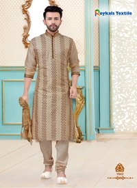 Festive Wear Mens Vol 1 Designer Kurta Payjama Mens Wear Catalog Collection