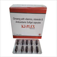 Ginseng With Vitamins Minerals And Antioxidants Softgel Capsules