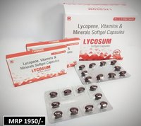 Lycopene Vitamin and Minerals Softgel Capsules