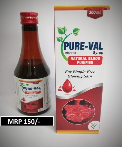 200 Ml Natural Blood Purifier Syrup Health Supplements