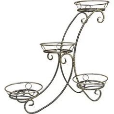 Iron Decorative Flower Pot Stand By ROYAL ART GROUP OF INDUSTRIES