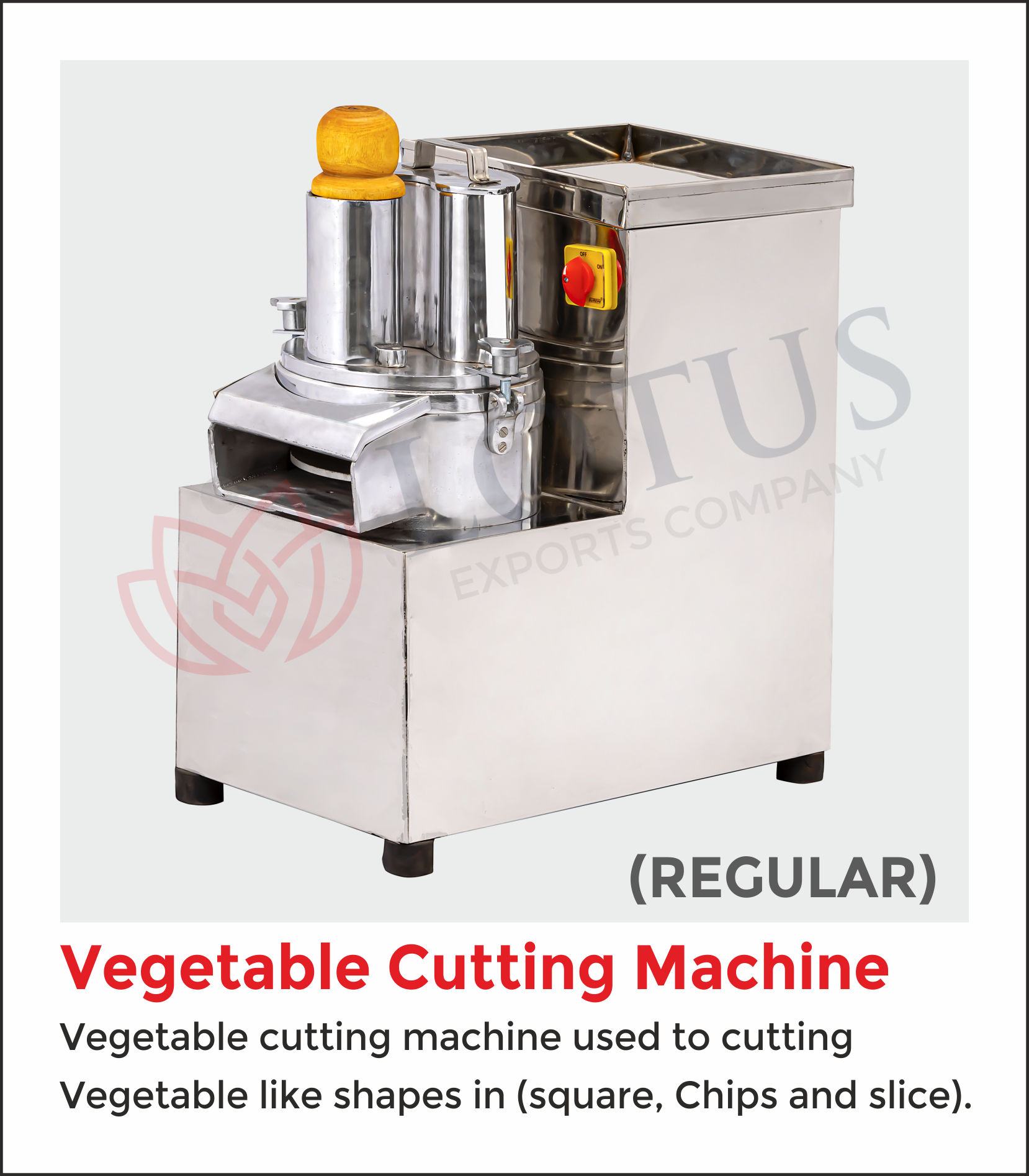 Vegetable Cutting Machine Regular