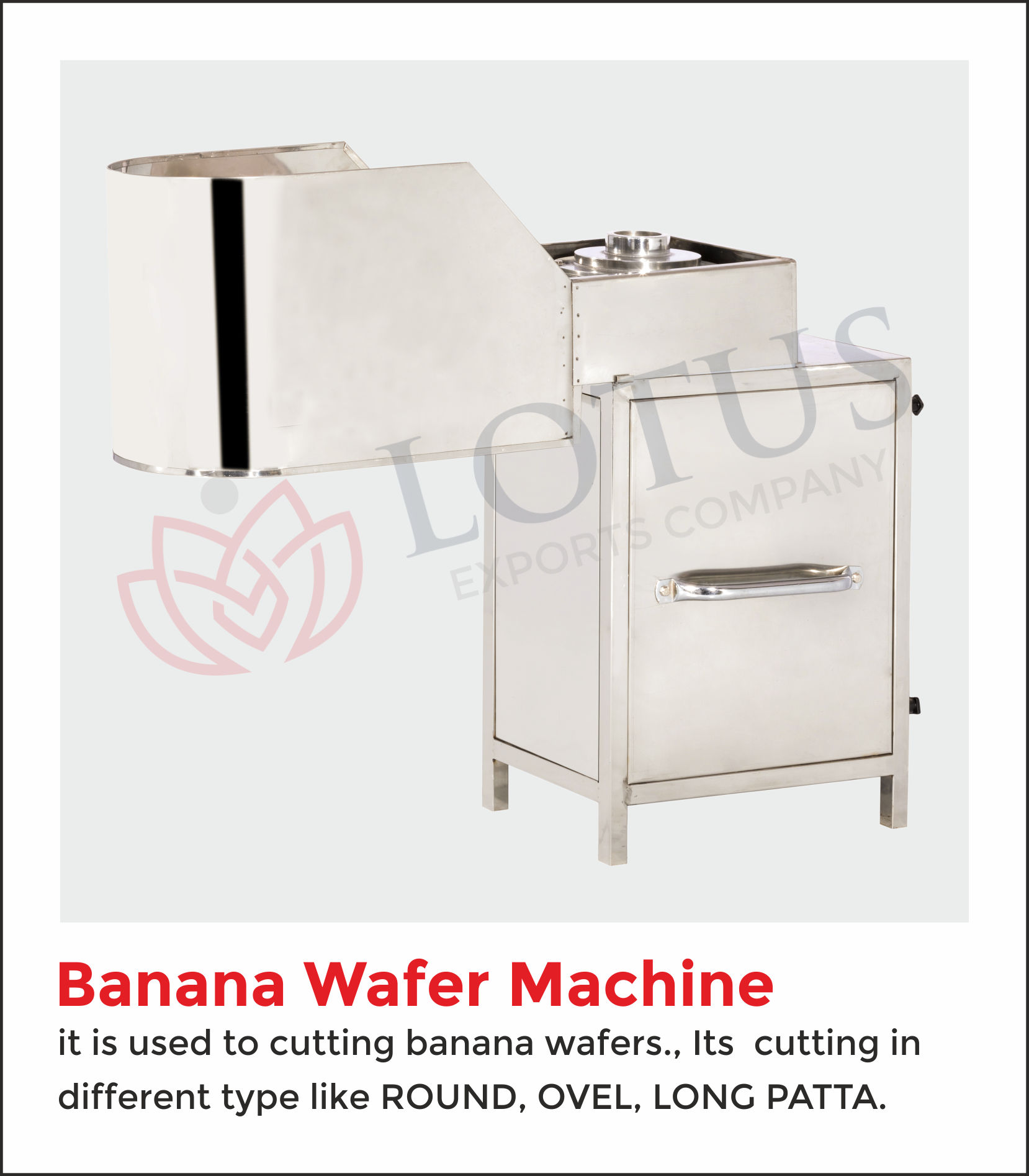 Banana Chips Making Machine