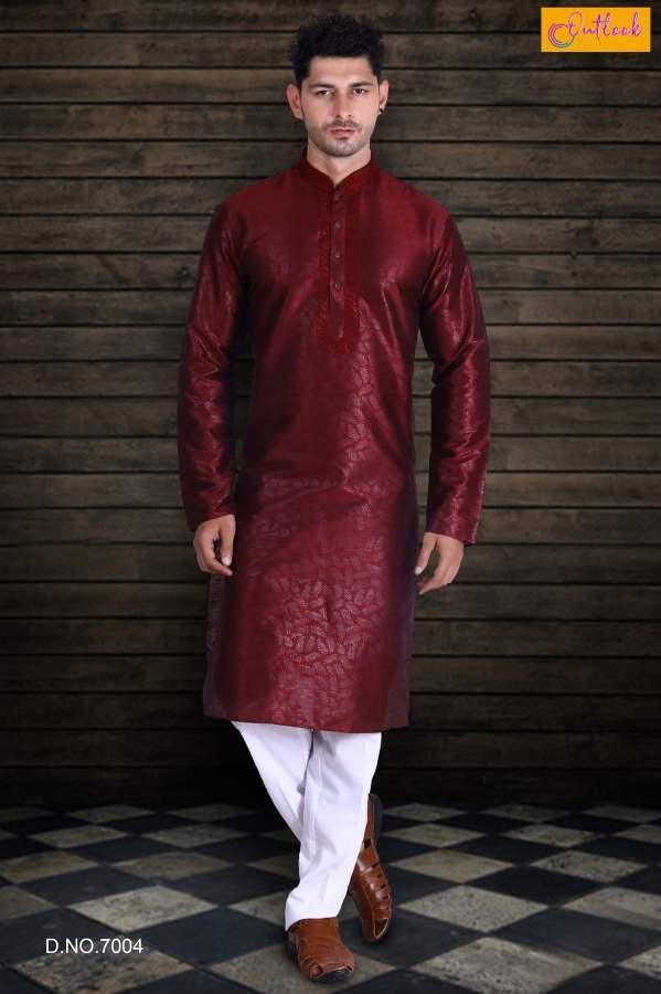 Outlook Vol 7 Ethnic Wear Kurta Pajama Mens Wear Catalog Collection