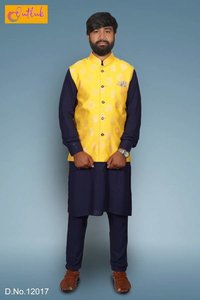 Outlook Vol 12 Festive Wear Kurta Pajama With Jacket Mens Wear Collection