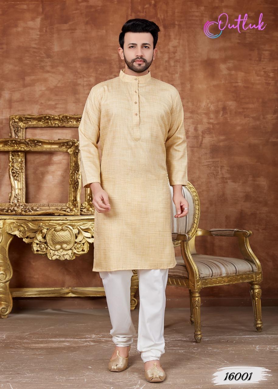 Outlook Vol 16 Festive Wear Kurta Pajama Mens Wear Catalog Collection