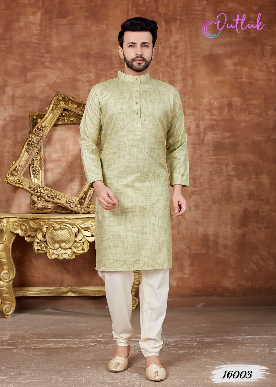 Outlook Vol 16 Festive Wear Kurta Pajama Mens Wear Catalog Collection