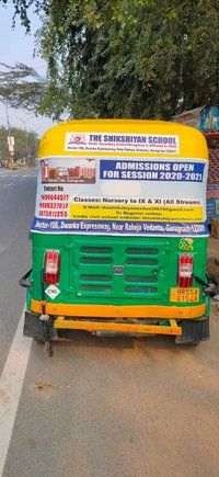 Auto Rickshaw Branding