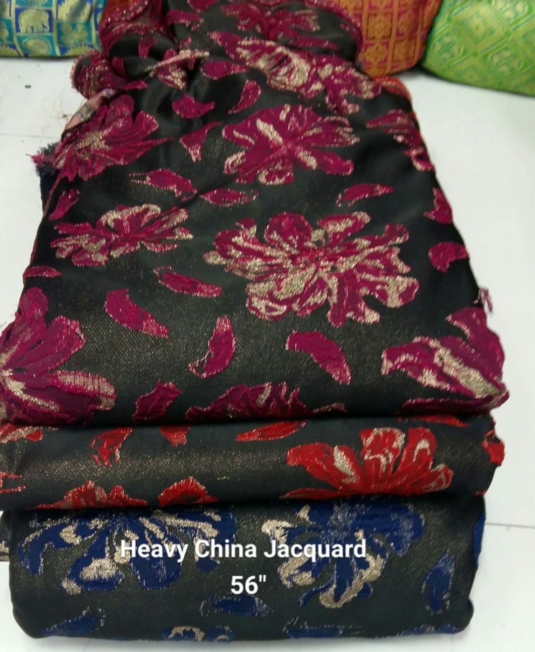 Heavy China Jacquard Fabric