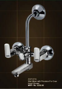 Wall Mixer With Provision For Over Head Shower
