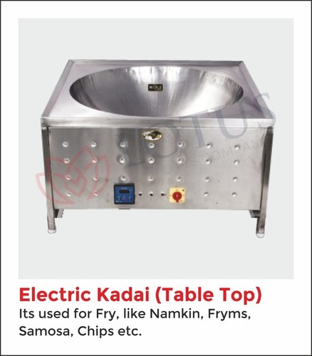 Table Top Electric Kadai Commercial