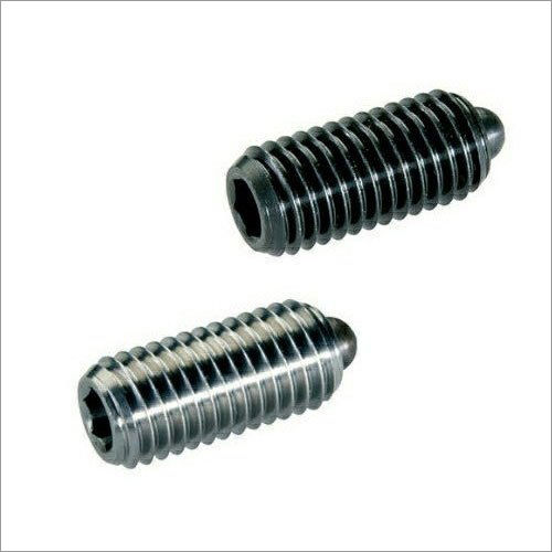 Ball Spring Plunger In Black Oxide Steel Application: Hardware Parts