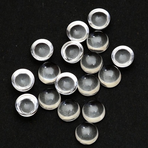 8mm Crystal Quartz Round Cabochon Loose Gemstones