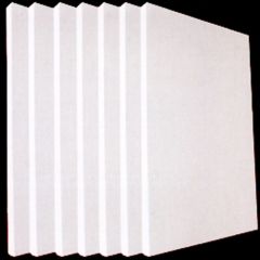 White Ceramic Fiber Board , Ceramic Alumina Fiber Board For Furnace Chamber