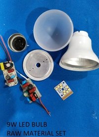 9W LED Bulb Raw Material