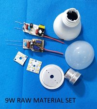 9W LED Bulb Raw Material