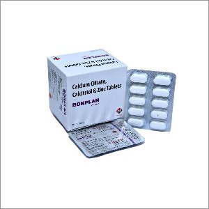Calcium Citrate - Calcitriol & Zinc Tablets