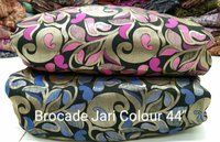 Washable Brocade Multi Jaal Fabric
