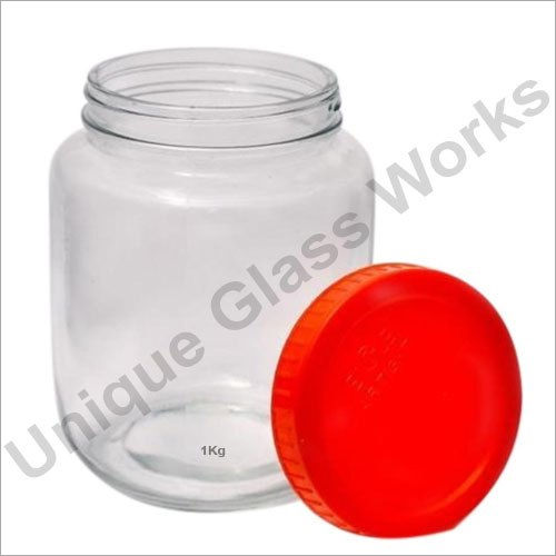 Plain 1 Kg Ghee Glass Jars