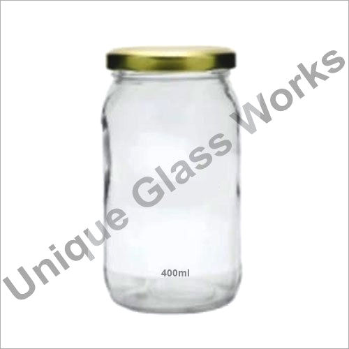 400 ml Clear Glass Jars