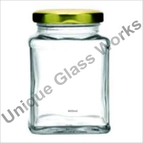 400 ml ITC Square Glass Jars