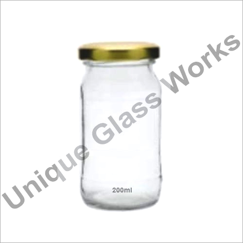 200 ml Round Glass Jars