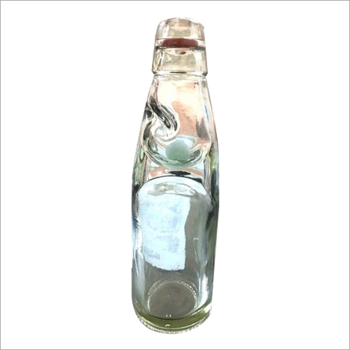 White 200ml Codd Goli Soda Glass Bottles