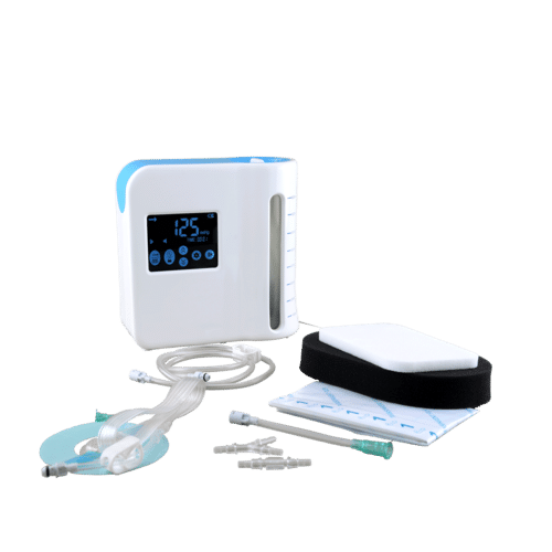 White Negative Pressure Wound Therapy Unit