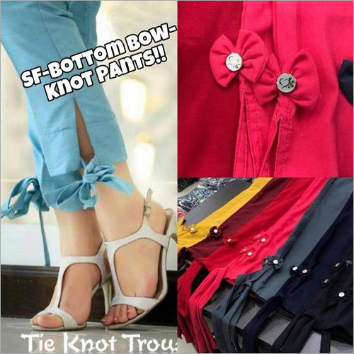 Ladies Bottom Bow Knot Pants