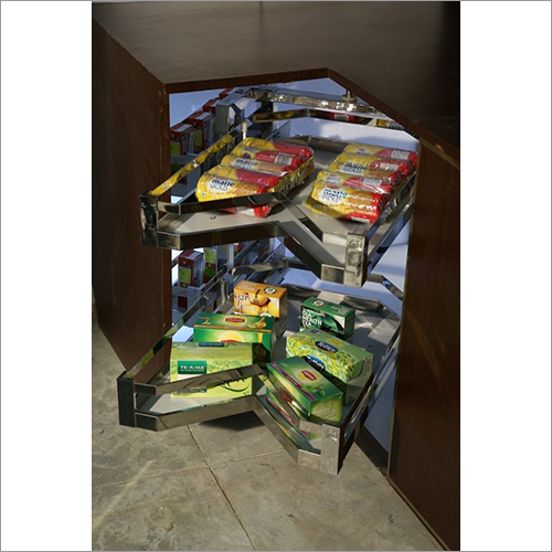 Kitchen Basket Corner Carousel