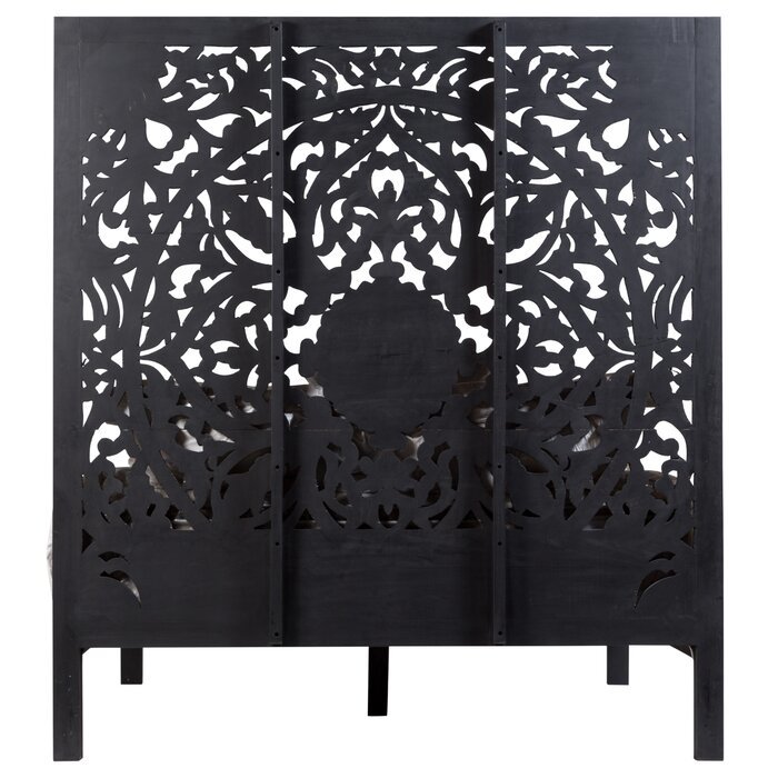 Carving Wood Bed