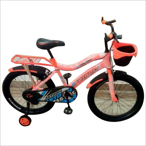 Hanker Kids Bicycle - Metal Frame, No Gears, Designed for Girls | Quality, Safe Ride, Kid-Friendly Design