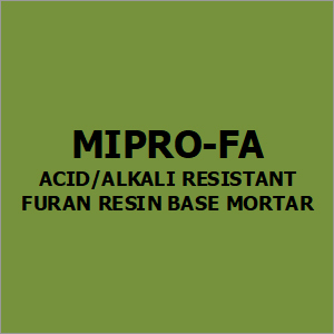 Hight Durable Mipro-Fa Acid-Alkali Resistant Furan Resin Base Mortar