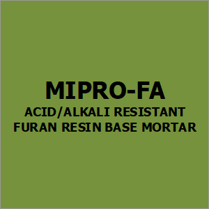 Mipro-Fa Acid-Alkali Resistant Furan Resin Base Mortar