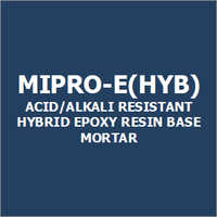 Mipro-E(Hyb) Acid-Alkali Resistant Hybrid Epoxy Resin Base Mortar