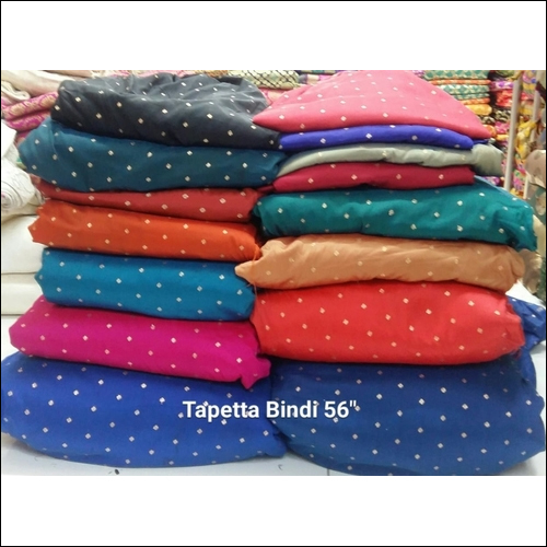 Polyester Taffeta Bindi Fabric