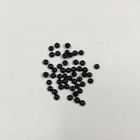 3mm Black Onyx Round Cabochon Loose Gemstones