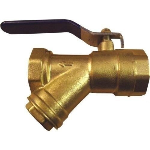 Castle Ball Valve With Strainer
