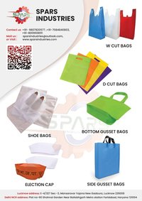Non woven carry bag making at high speed