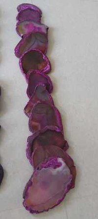 Pink Agate Slices