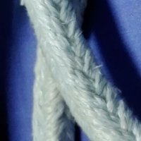 Ht Glass Fiber Square Braided Rope - Ash %: A   2.0%