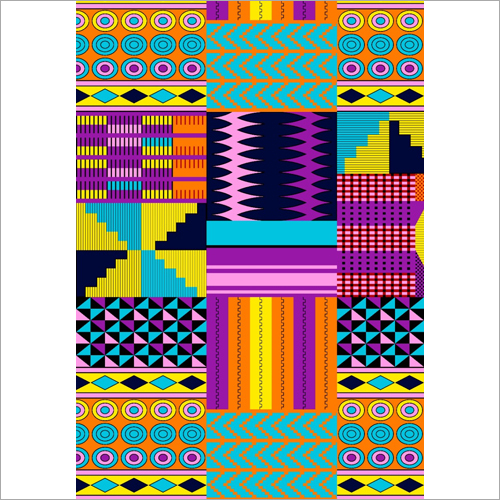 African Kente Fabric