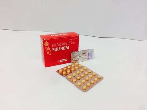 Folic Acid 5 mg