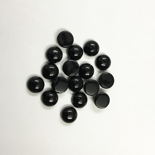 8mm Black Onyx Round Cabochon Loose Gemstones