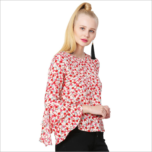 Ladies Umbrella Sleeve Top Manufacturer,Supplier and Exporter from