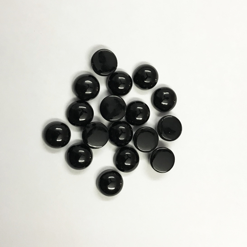 10mm Black Onyx Round Cabochon Loose Gemstones