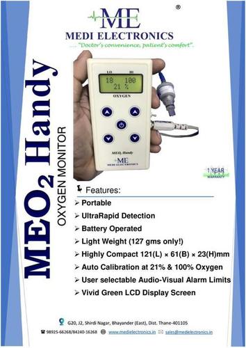 Me O2 Handy Application: Monitoring